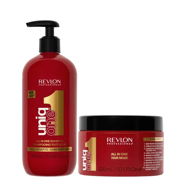 Duo Shampooing Et Masque Uniq One Revlon 1