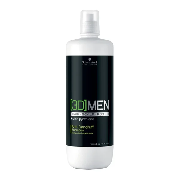 Shampooing Antipelliculaire 3DMen Schwarzkopf 1000ml 1