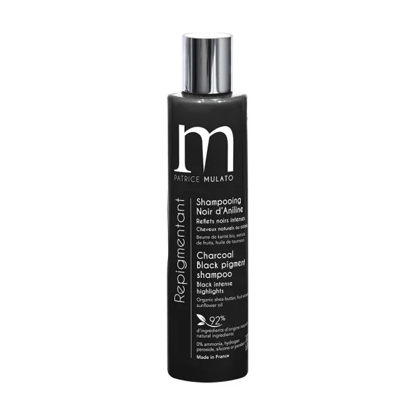 Shampooing Repigmentant Colorant Noir D’aniline Patrice Mulato 200ml 1